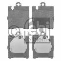 FEBI BILSTEIN 21899 - Brake Pad Set, disc brake Rear Axle