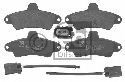 FEBI BILSTEIN 21586 - Brake Pad Set, disc brake Rear Axle