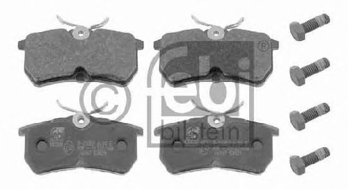 FEBI BILSTEIN 23353 - Brake Pad Set, disc brake Rear Axle FORD