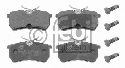 FEBI BILSTEIN 23353 - Brake Pad Set, disc brake Rear Axle FORD