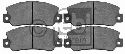 FEBI BILSTEIN 21107 - Brake Pad Set, disc brake