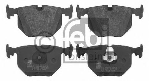 FEBI BILSTEIN 21487 - Brake Pad Set, disc brake Rear Axle