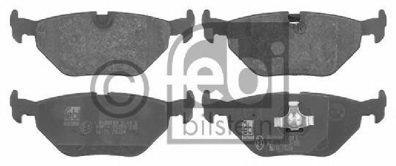 FEBI BILSTEIN 20180 - Brake Pad Set, disc brake Rear Axle