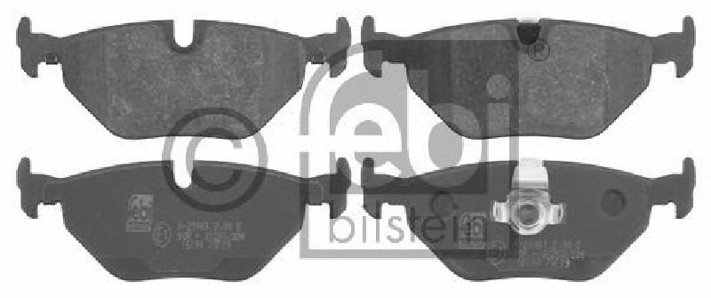 FEBI BILSTEIN 21691 - Brake Pad Set, disc brake Rear Axle