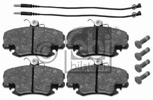 FEBI BILSTEIN 21004 - Brake Pad Set, disc brake Front Axle DACIA, RENAULT