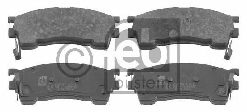 FEBI BILSTEIN 21754 - Brake Pad Set, disc brake Front Axle