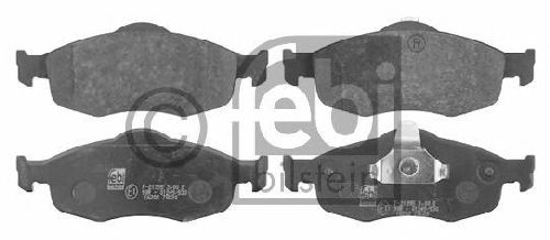 FEBI BILSTEIN 21358 - Brake Pad Set, disc brake Front Axle