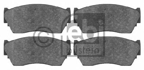 FEBI BILSTEIN 21657 - Brake Pad Set, disc brake Front Axle