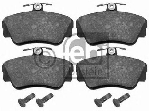 FEBI BILSTEIN 21216 - Brake Pad Set, disc brake Front Axle