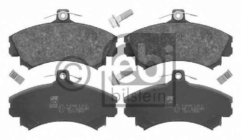 FEBI BILSTEIN 21920 - Brake Pad Set, disc brake Front Axle