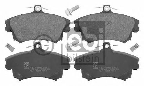 FEBI BILSTEIN 21983 - Brake Pad Set, disc brake Front Axle