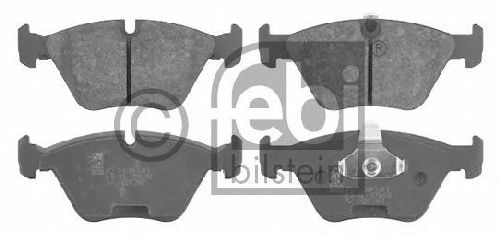 FEBI BILSTEIN 21677 - Brake Pad Set, disc brake Front Axle