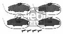 FEBI BILSTEIN 21722 - Brake Pad Set, disc brake Front Axle