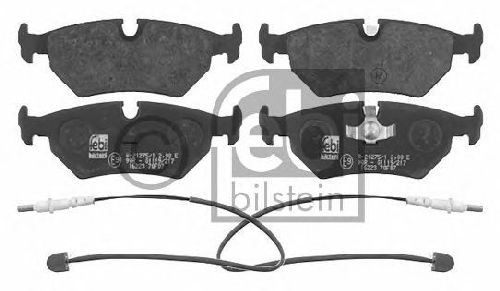 FEBI BILSTEIN 21276 - Brake Pad Set, disc brake Rear Axle