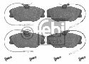 FEBI BILSTEIN 21801 - Brake Pad Set, disc brake Front Axle CITROËN, PEUGEOT
