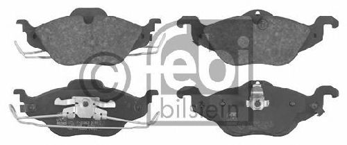 FEBI BILSTEIN 23066 - Brake Pad Set, disc brake Front Axle VAUXHALL