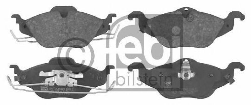 FEBI BILSTEIN 23066 - Brake Pad Set, disc brake Front Axle VAUXHALL