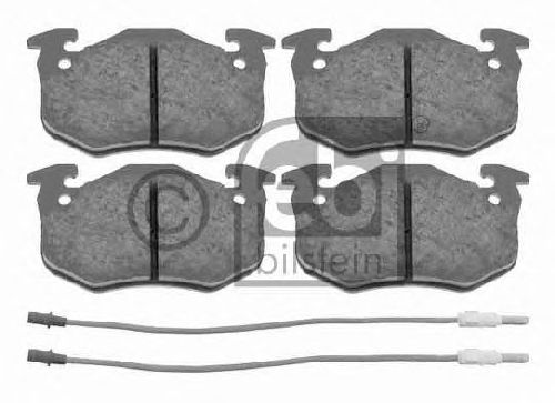 FEBI BILSTEIN 20634 - Brake Pad Set, disc brake Front Axle RENAULT
