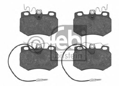 FEBI BILSTEIN 20923 - Brake Pad Set, disc brake Front Axle PEUGEOT