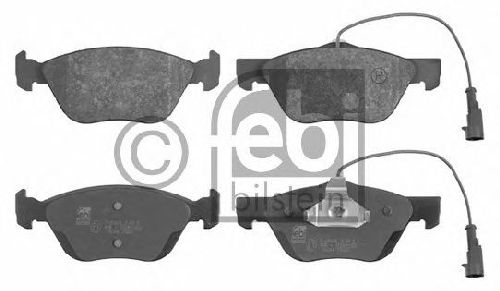 FEBI BILSTEIN 21636 - Brake Pad Set, disc brake Front Axle