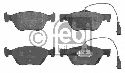 FEBI BILSTEIN 21636 - Brake Pad Set, disc brake Front Axle