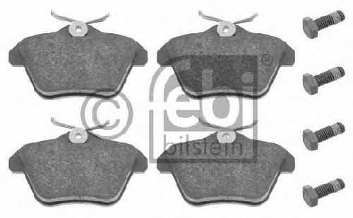 FEBI BILSTEIN 21606 - Brake Pad Set, disc brake Rear Axle