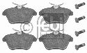 FEBI BILSTEIN 21606 - Brake Pad Set, disc brake Rear Axle