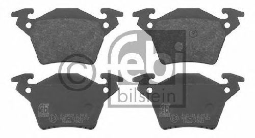 FEBI BILSTEIN 23020 - Brake Pad Set, disc brake Rear Axle