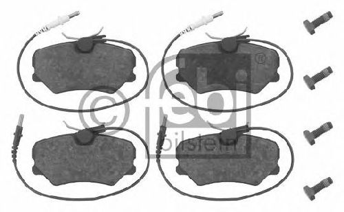 FEBI BILSTEIN 23169 - Brake Pad Set, disc brake Front Axle
