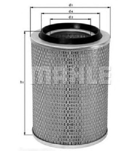 LX 240 KNECHT 72007458 - Air Filter MAN