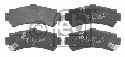 FEBI BILSTEIN 23024 - Brake Pad Set, disc brake Rear Axle