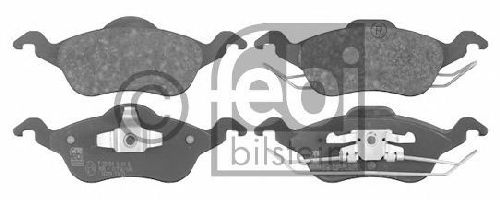 FEBI BILSTEIN 23154 - Brake Pad Set, disc brake Front Axle