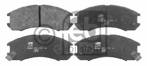 FEBI BILSTEIN 21378 - Brake Pad Set, disc brake Front Axle
