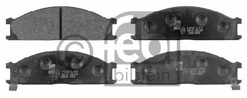 FEBI BILSTEIN 21349 - Brake Pad Set, disc brake Front Axle