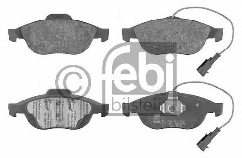 FEBI BILSTEIN 23140 - Brake Pad Set, disc brake Front Axle