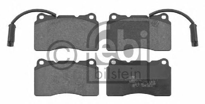 FEBI BILSTEIN 23092 - Brake Pad Set, disc brake Front Axle ALFA ROMEO