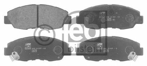 FEBI BILSTEIN 21499 - Brake Pad Set, disc brake Front Axle