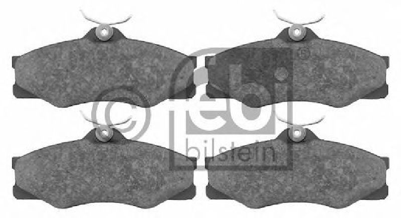 FEBI BILSTEIN 20979 - Brake Pad Set, disc brake Front Axle