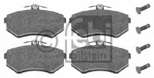 FEBI BILSTEIN 20669 - Brake Pad Set, disc brake Front Axle