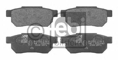 FEBI BILSTEIN 21313 - Brake Pad Set, disc brake Rear Axle