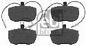 FEBI BILSTEIN 20759 - Brake Pad Set, disc brake Front Axle