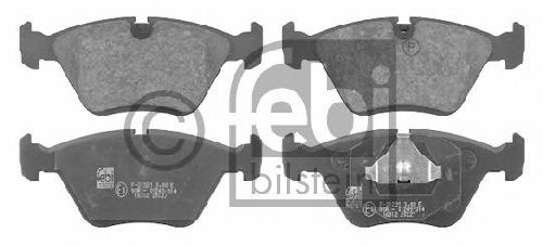 FEBI BILSTEIN 21211 - Brake Pad Set, disc brake Front Axle