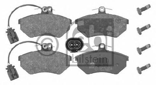FEBI BILSTEIN 21366 - Brake Pad Set, disc brake Front Axle