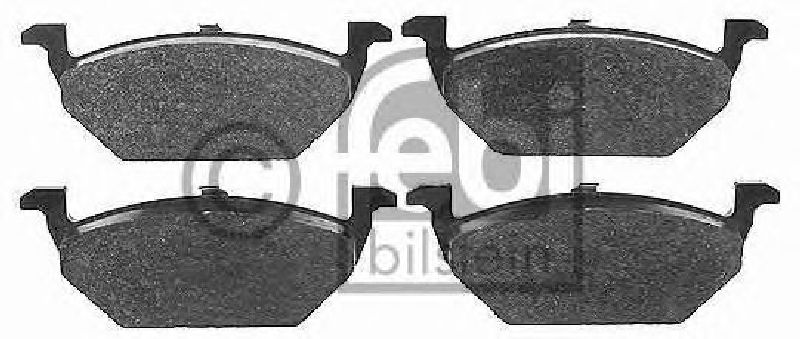 FEBI BILSTEIN 21974 - Brake Pad Set, disc brake Front Axle