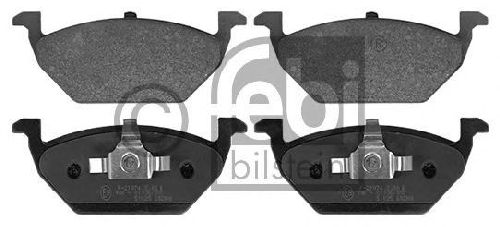 FEBI BILSTEIN 23131 - Brake Pad Set, disc brake Front Axle SEAT, SKODA, VW, AUDI