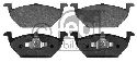 FEBI BILSTEIN 23131 - Brake Pad Set, disc brake Front Axle SEAT, SKODA, VW, AUDI