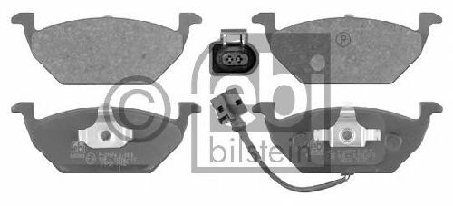 FEBI BILSTEIN 23131 - Brake Pad Set, disc brake Front Axle SEAT, SKODA, VW