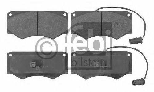 FEBI BILSTEIN 29138 - Brake Pad Set, disc brake Front Axle