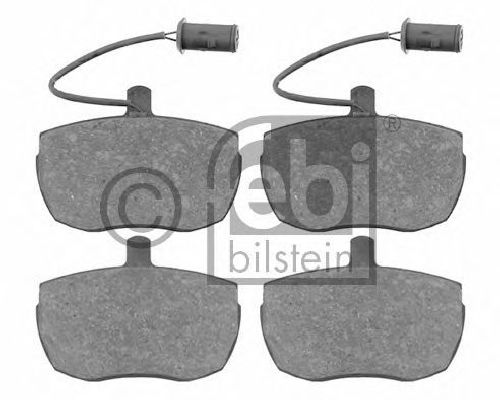 FEBI BILSTEIN 20359 - Brake Pad Set, disc brake Front Axle