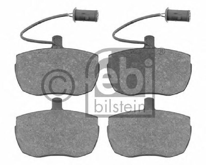 FEBI BILSTEIN 20359 - Brake Pad Set, disc brake Front Axle